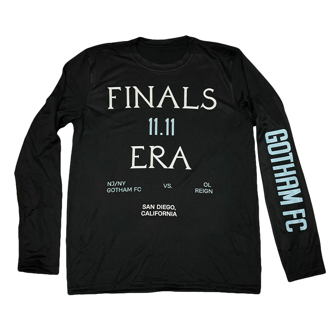 11.11 FINALS ERA - Adult Long Sleeve Tee Shirt - Black