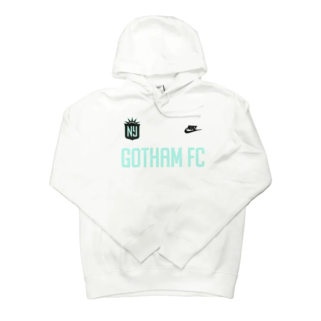 2023 Nike Gotham FC & Shield White Hoodie