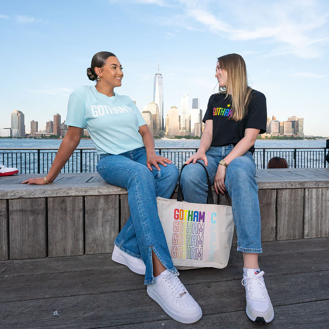 Gotham FC Beach Wash Sky Tee - Image 4
