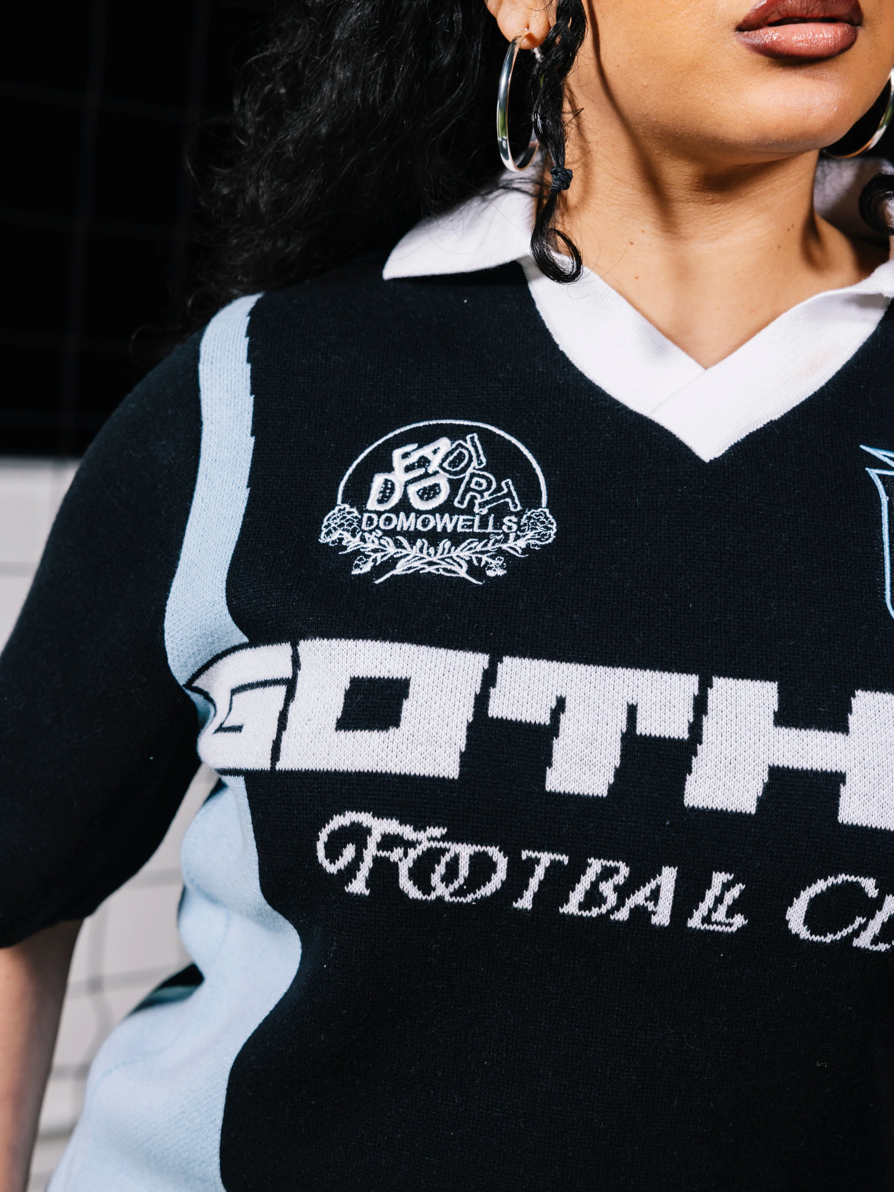 Dead Dirt x Gotham FC Knit Polo - Image 3
