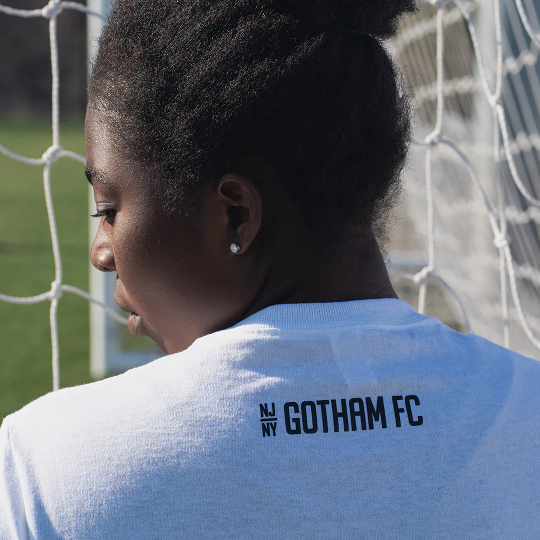 Gotham FC Shield Tee - Adult White - Image 3