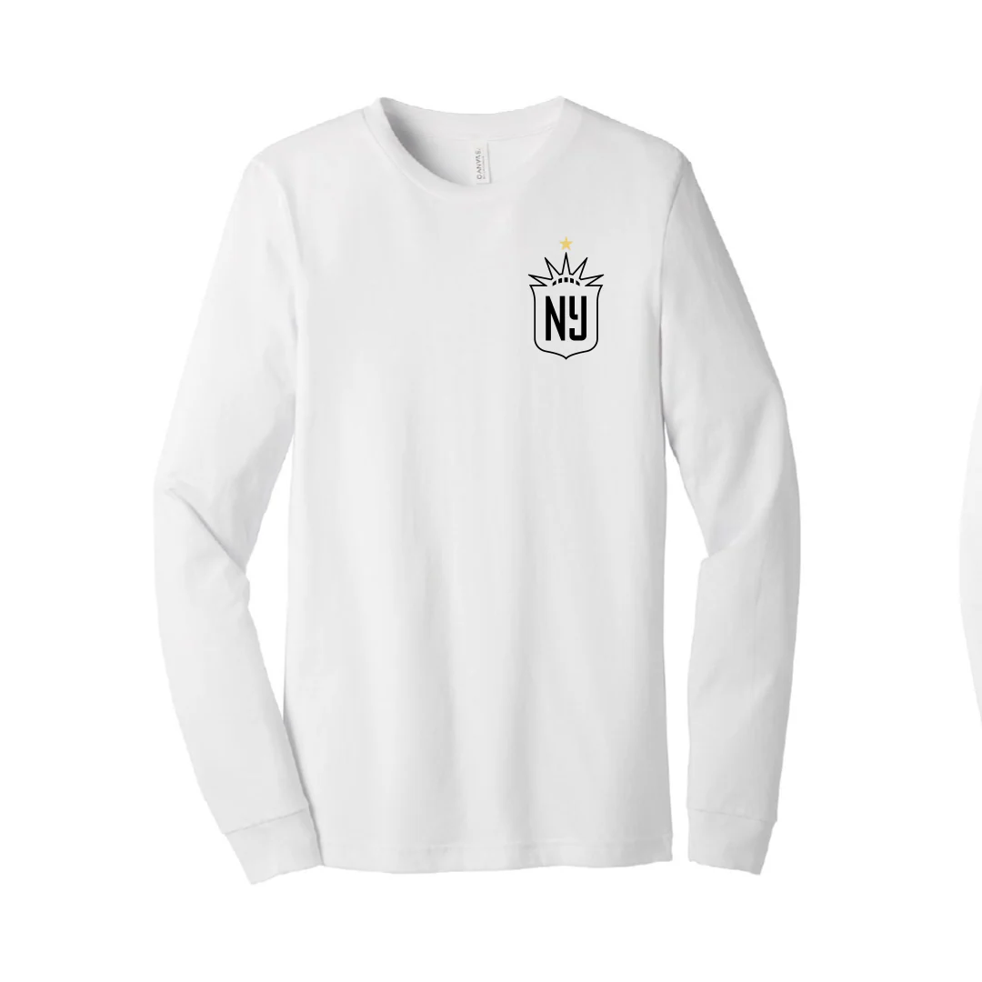 Gotham FC Big Crest Logo Long Sleeve Tee